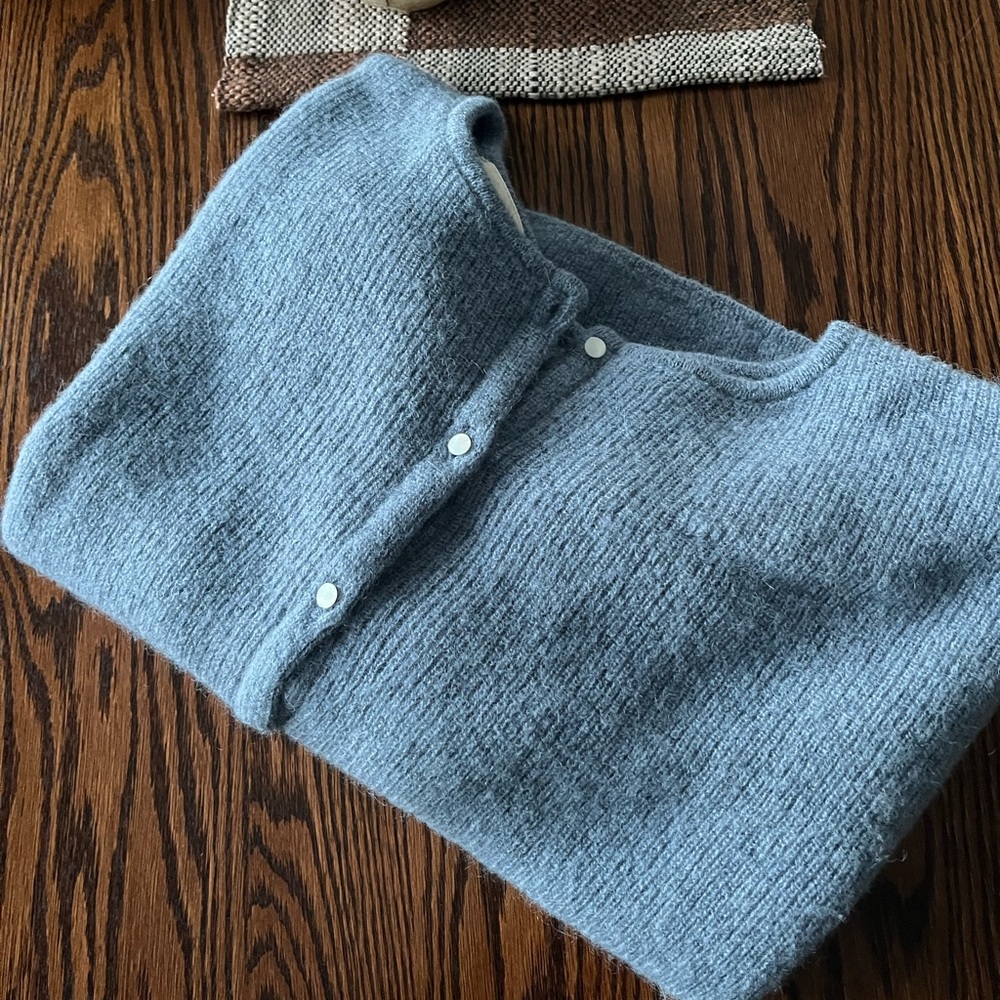 Gaspard Cardigan - Sezane - Vintage Blue - Picture 9 of 12